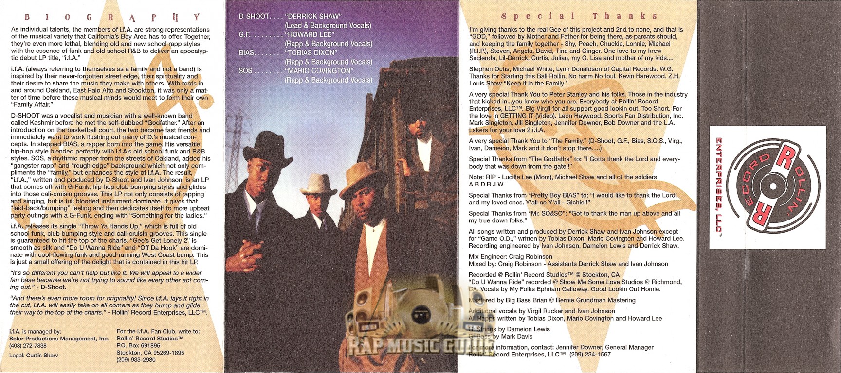 【G-RAP】I.F.A/International Family Affair International Family Affair | i.f.A